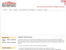 Tablet Screenshot of ihr-fliesenhaus.de